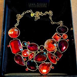 Joan Rivers statement necklace